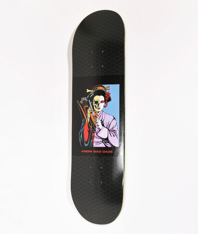 Know Bad Daze Two Faced 8.1" Skateboard Deck